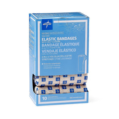 Elastic Bandage Matrix 6 Inch X 5 Yard Double Hook and Loop Closure Natural NonSterile Medium Compression, Packaging Type- Box