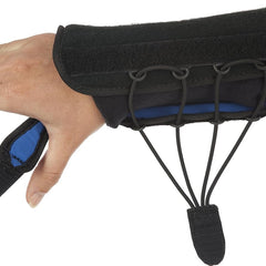 Wrist Brace ProCare Quick-Fit Wrist II Preformed Aluminum / Foam / Nylon Right Hand Black One Size Fits Most, Packaging Type- Each