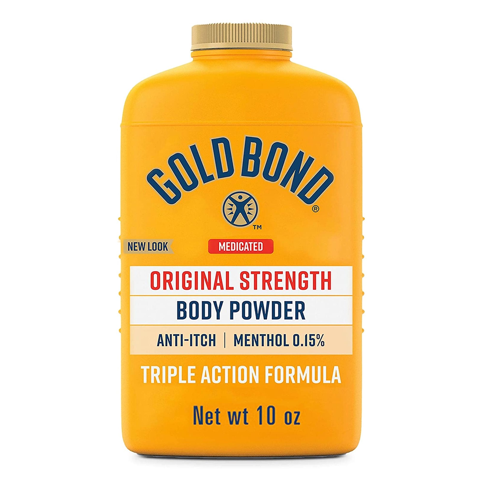 Body Powder Gold Bond 10 oz. Menthol Scent Shaker Bottle Menthol