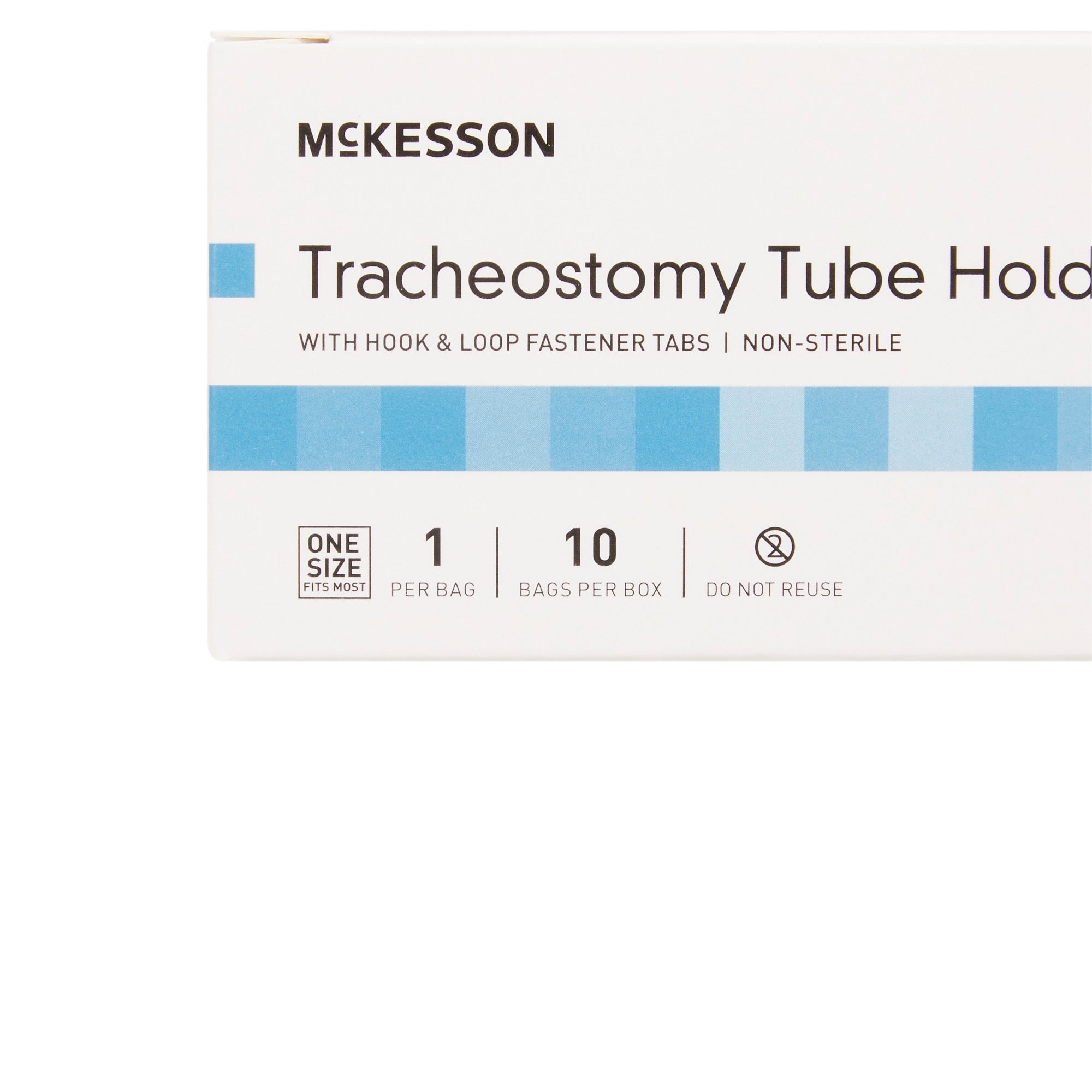 Tracheostomy Tube Holder McKesson One Size Fits Most Adult, Packaging Type- Case