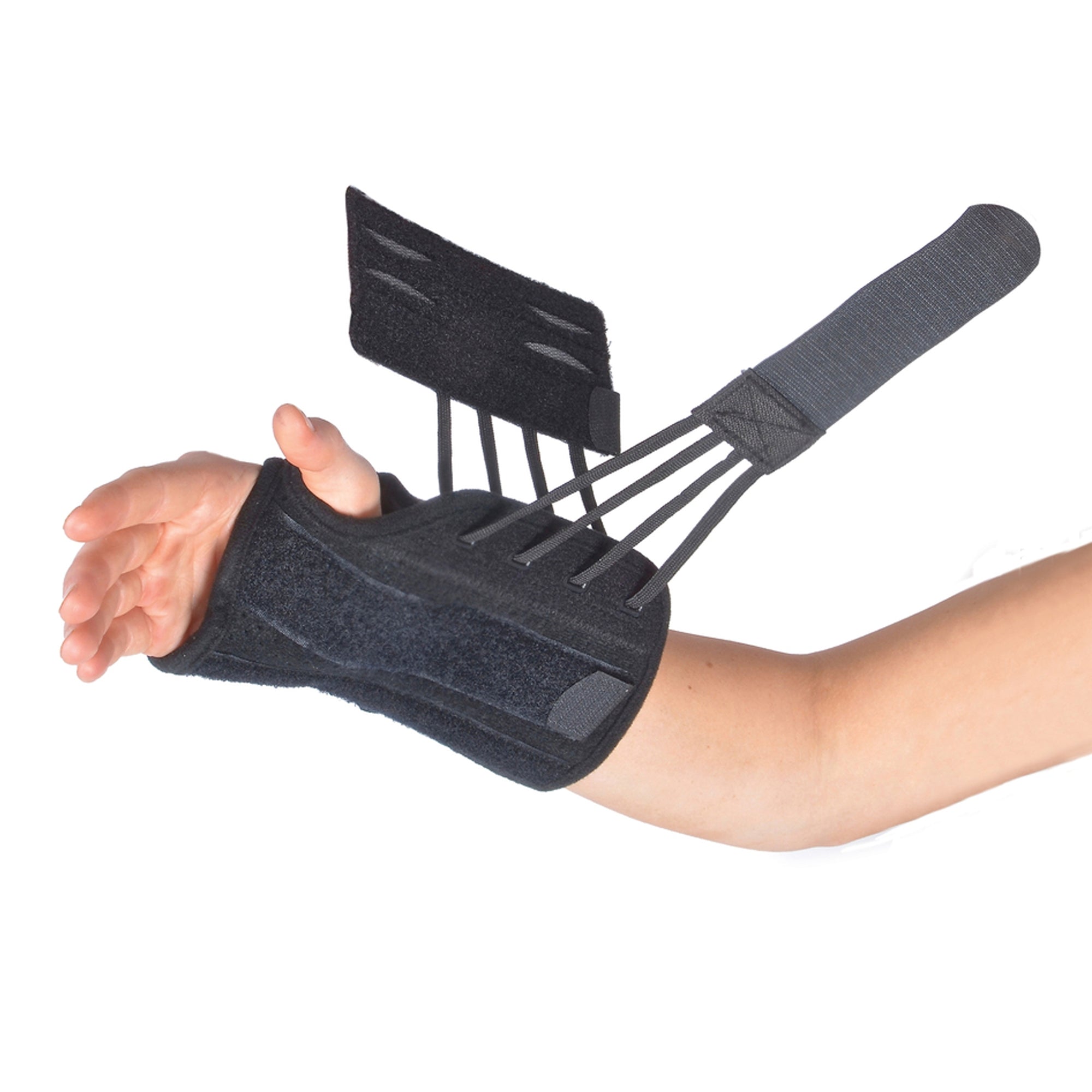 Wrist Brace Titan Wrist Aluminum / Nylon Right Hand Black Regular,Packaging Type- Each