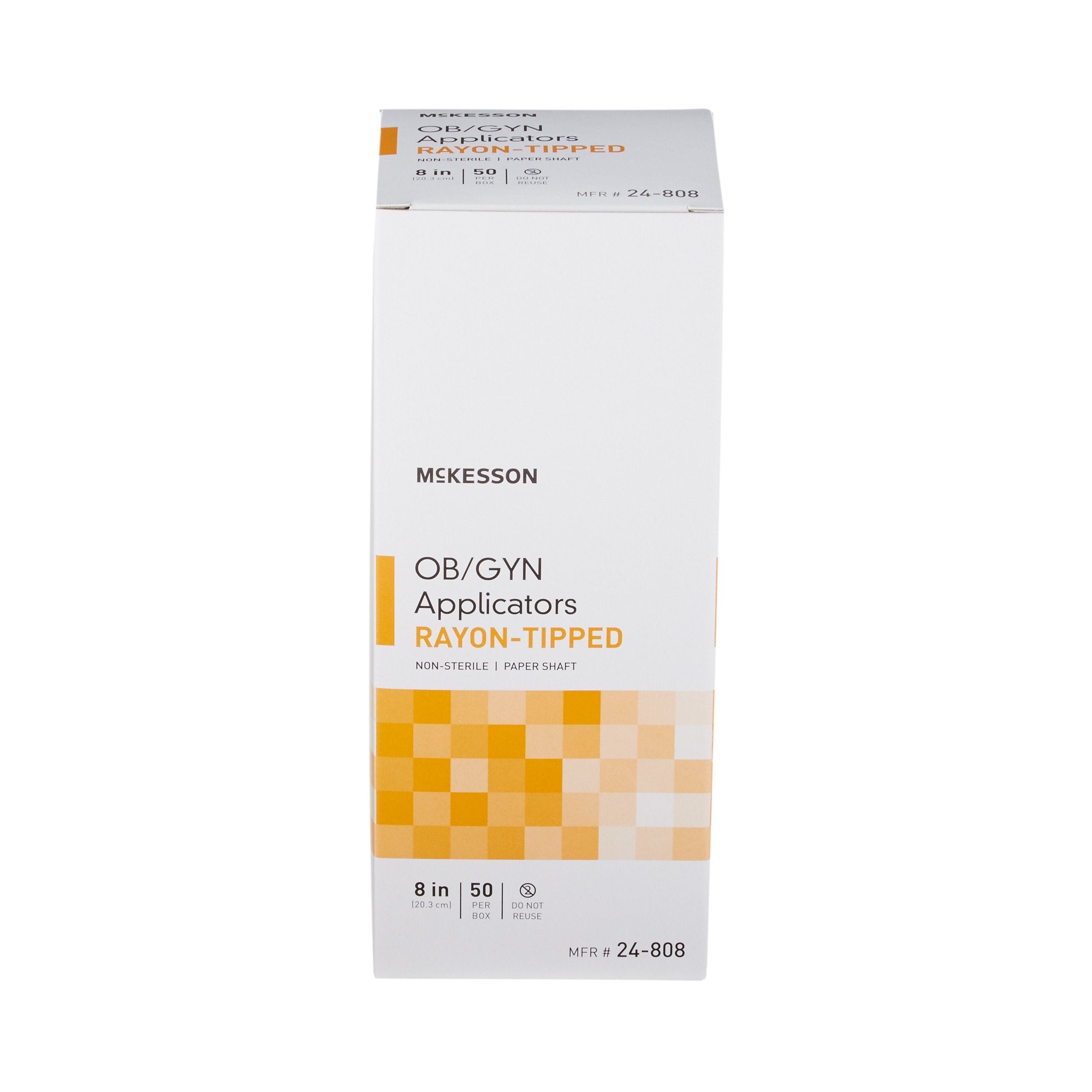 McKesson OB/GYN Swab 8 Inch Length NonSterile, Packaging Type- Case