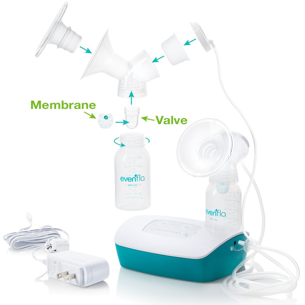 breast pump replacement membrane and valve evenflo for all evenflo breast pumps