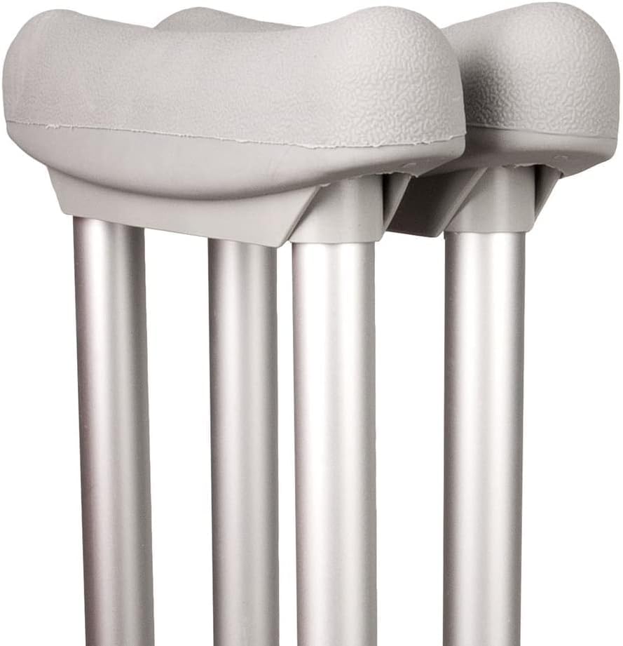 GREY CRUTCH PADS