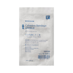 Cohesive Bandage McKesson 3 Inch X 5 Yard Self-Adherent Closure Tan Sterile Standard Compression, Packaging Type- Case