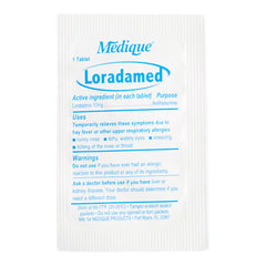 Allergy Relief Loradamed 10 mg Strength Tablet 1 per Box, Packaging Type- Box