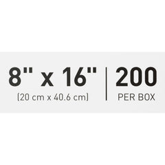 Sterilization Pouch McKesson Argent Sure-Check Ethylene Oxide (EO) Gas / Steam 8 X 16 Inch Transparent / Blue Self Seal Paper / Film, Packaging Type- Case