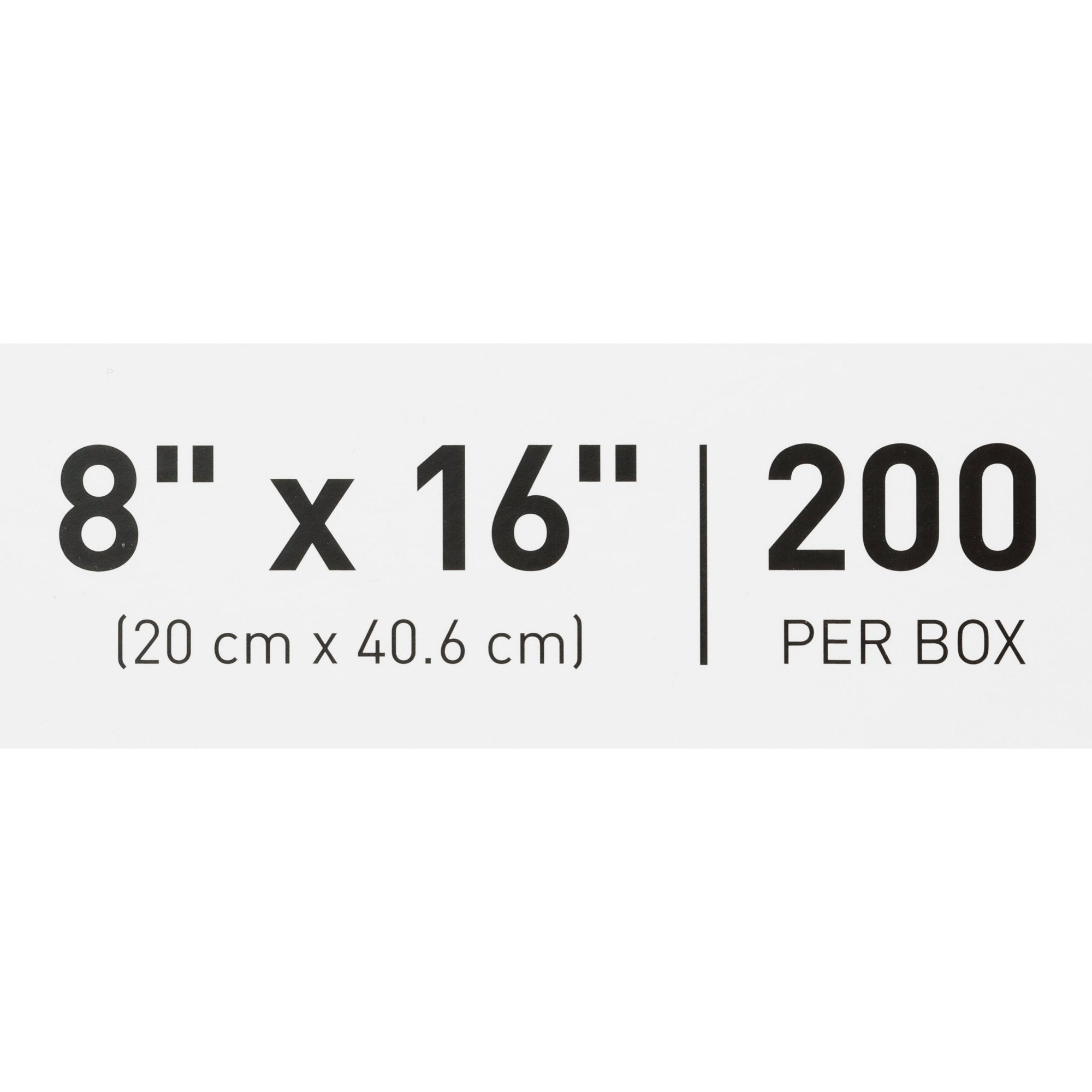 Sterilization Pouch McKesson Argent Sure-Check Ethylene Oxide (EO) Gas / Steam 8 X 16 Inch Transparent / Blue Self Seal Paper / Film, Packaging Type- Case