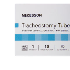 Tracheostomy Tube Holder McKesson 1 X 19 Inch Pediatric, Packaging Type- Case