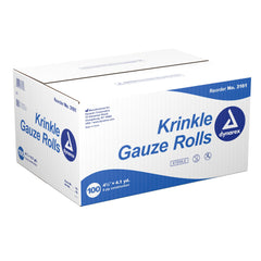 Fluff Bandage Roll Dynarex 4-1/2 Inch X 4-1/10 Yard 6-Ply Sterile 1 per Pouch, Packaging Type- Case