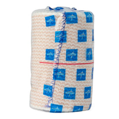Compression Bandage 4 Inch X 10 Yard Hook and Loop Closure Tan NonSterile Standard Compression, Packaging Type- Case
