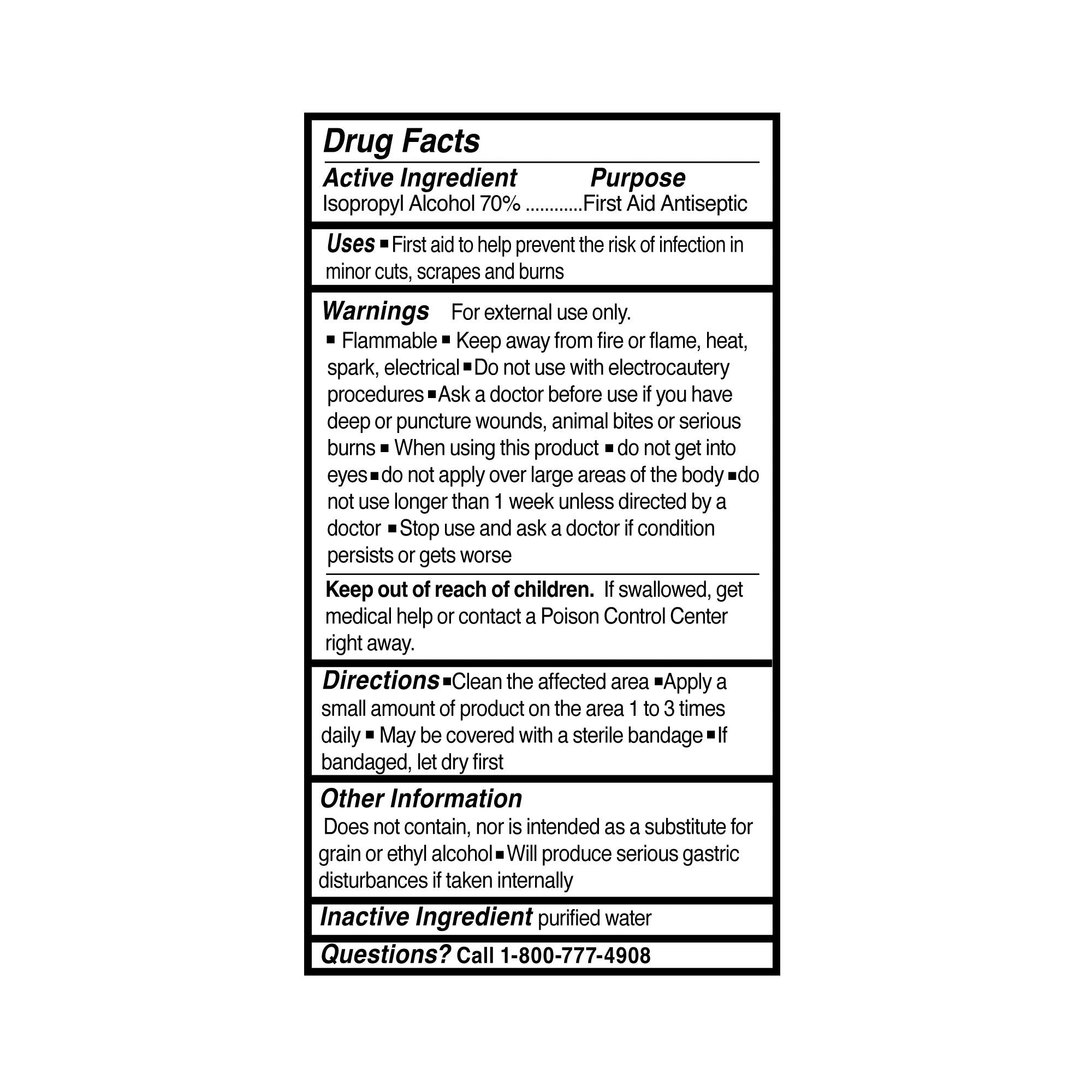 Antiseptic McKesson Brand Topical Liquid 32 oz. Bottle, Packaging Type- Each