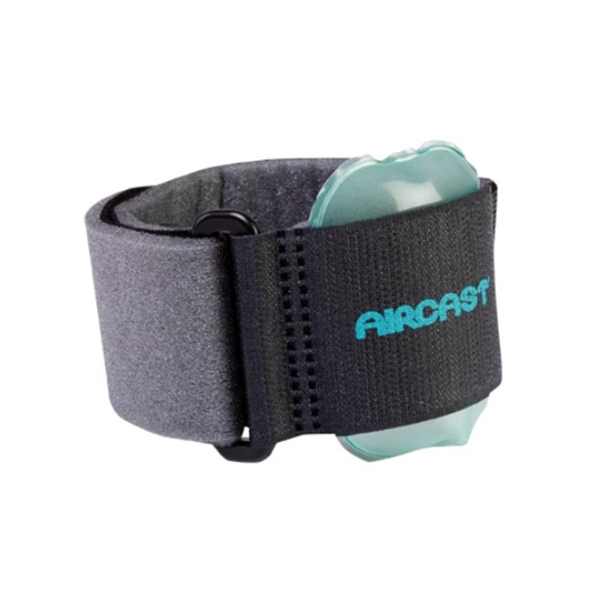 Pneumatic Tennis Elbow Support Aircast One Size Fits Most Hook and Loop Closure Armband Style Left or Right Arm 8 to 14 Inch Forearm Circumference Black,Packaging Type- Each