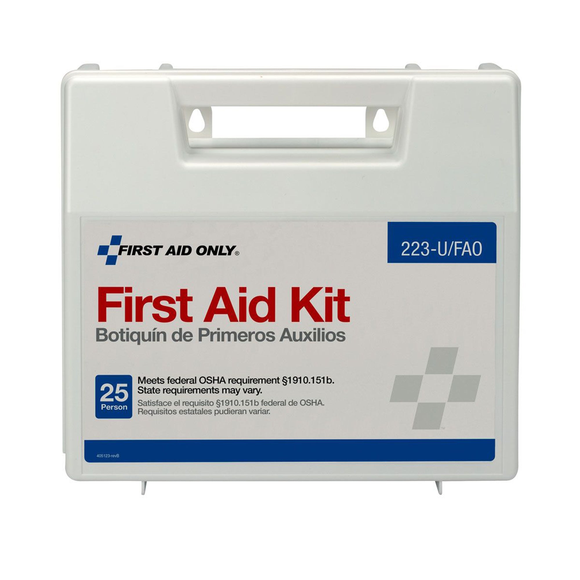 First Aid Kit First Aid Only 25 Person Plastic Case,Packaging Type- Each