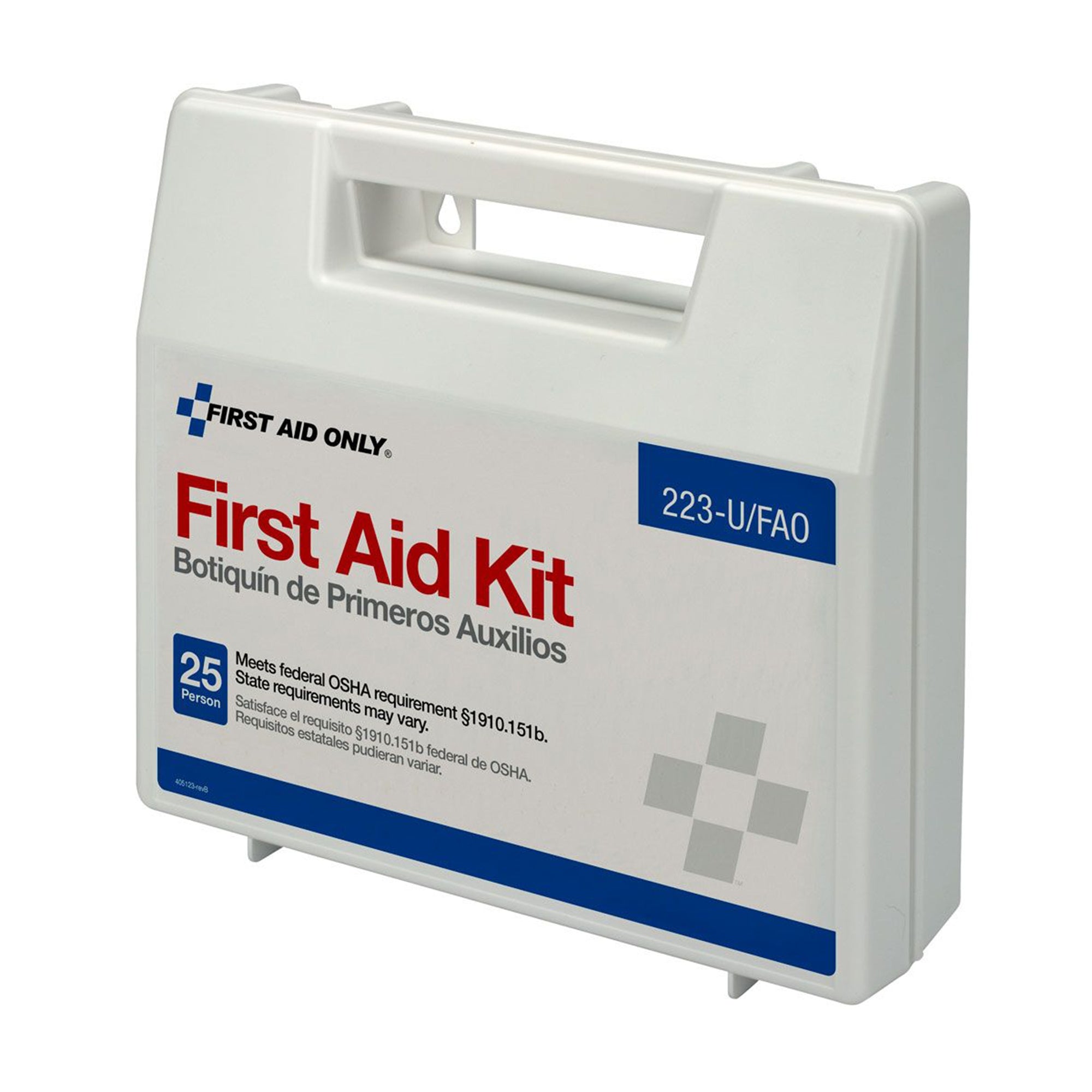 First Aid Kit First Aid Only 25 Person Plastic Case,Packaging Type- Each