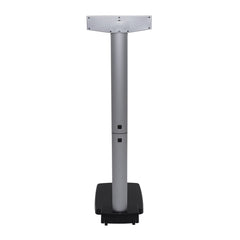 Column Scale with Height Rod Health O Meter Digital Display 660 lbs. / 300 kg Capacity Black / Gray AC Adapter / Battery Operated