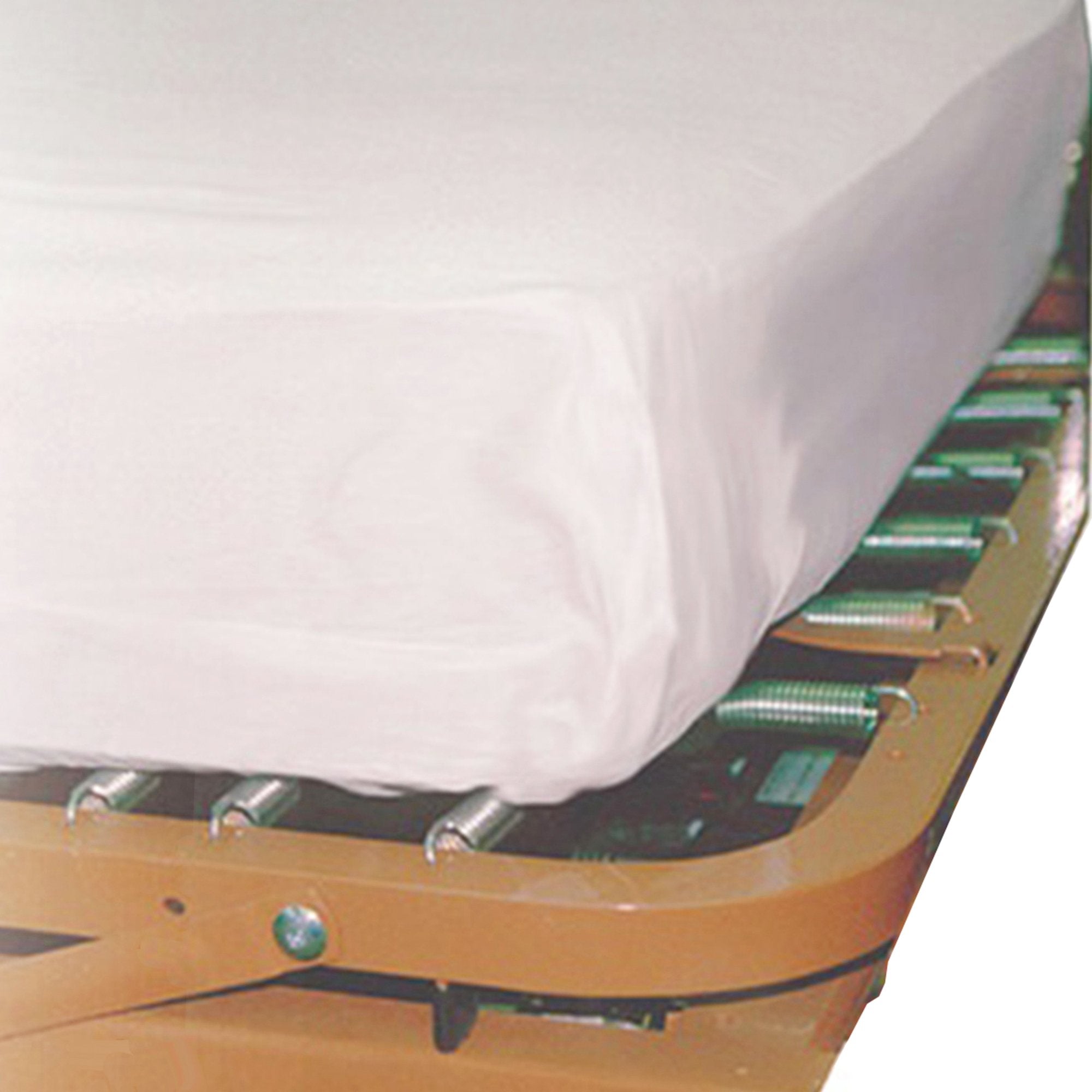 Funda de colchón de vinilo de 36 x 80 x 6 pulgadas para colchones tamaño individual. Tipo de embalaje: caja.