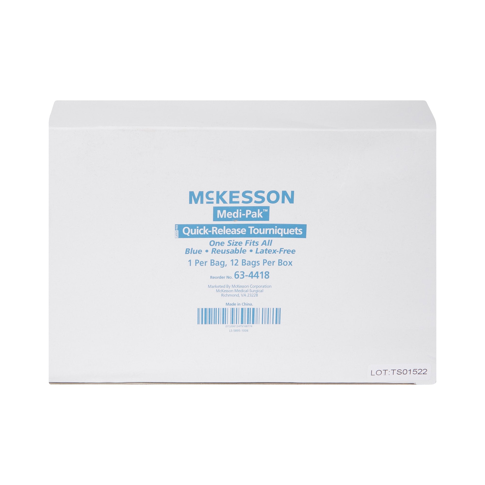 McKesson Tourniquet, Quick Release 14 Inch Length Synthetic Silk and Terylene