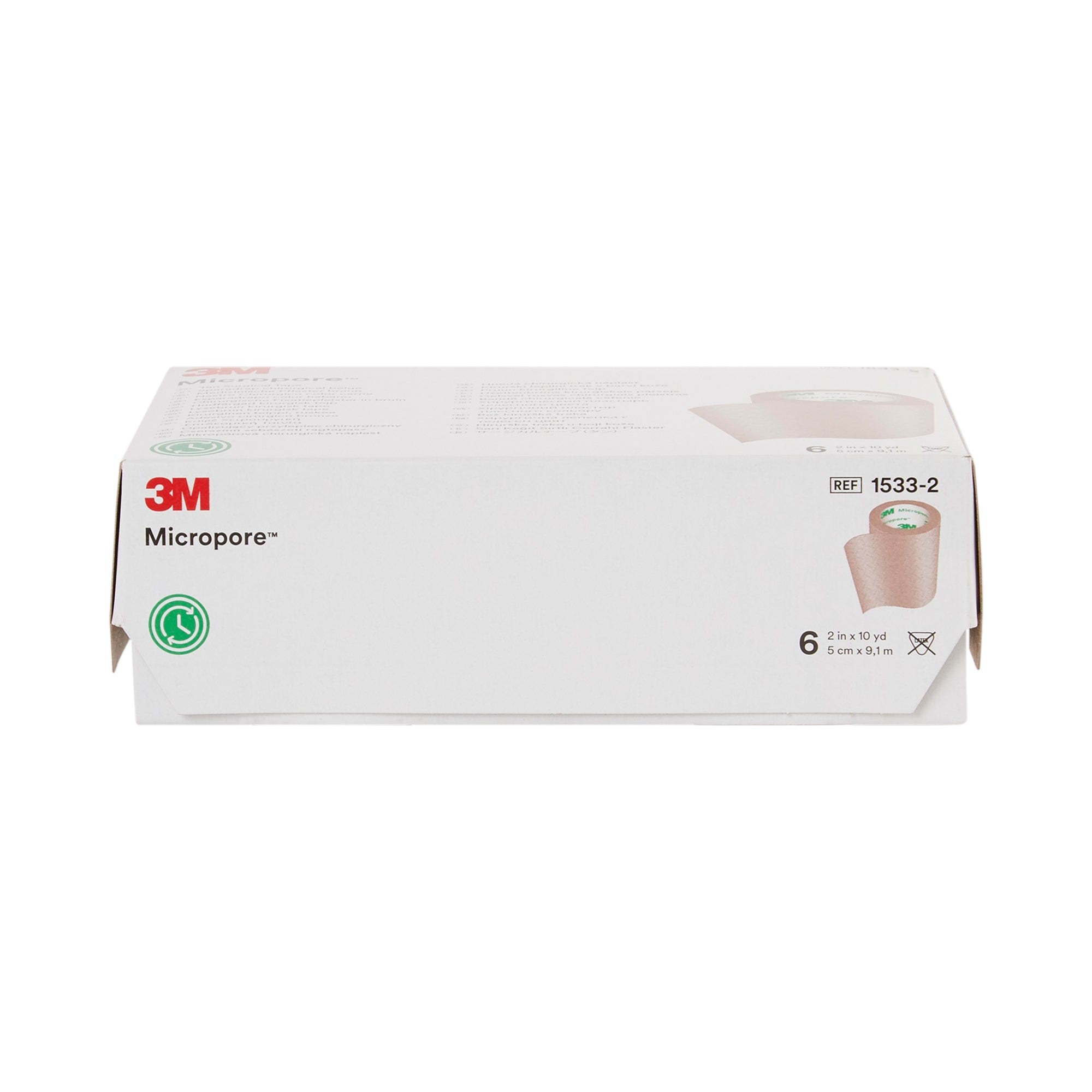 Medical Tape 3M Micropore Tan 2 Inch X 10 Yard Paper NonSterile,Packaging Type- Each