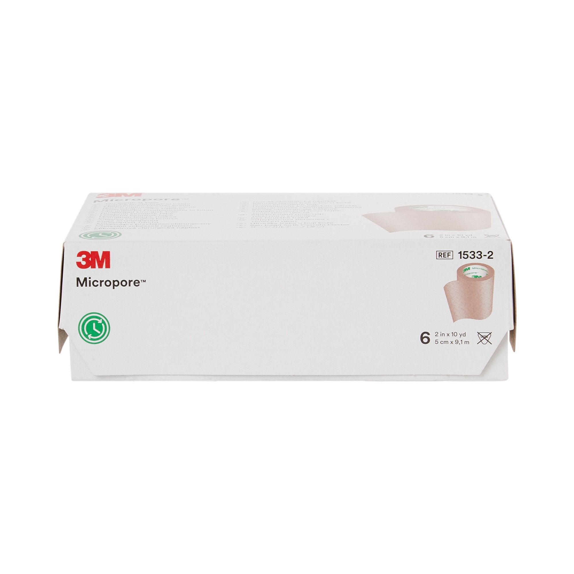Medical Tape 3M Micropore Tan 2 Inch X 10 Yard Paper NonSterile,Packaging Type- Box