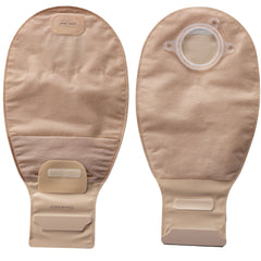 Ostomy Pouch Natura + Two-Piece System 12 Inch Length 1-1/4 to 1-3/4 Inch Stoma Drainable, Tail Closure | 10/Box Default Title