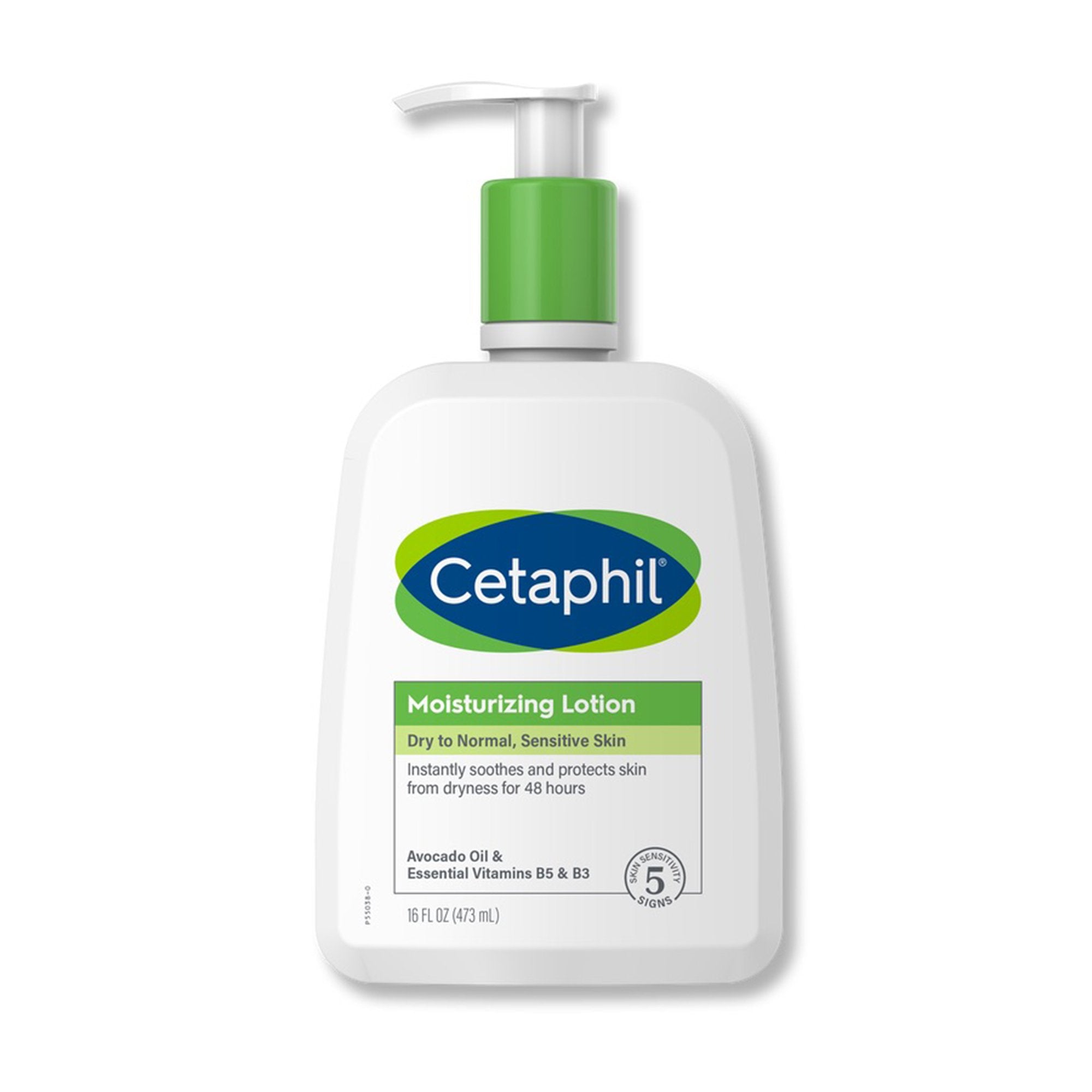 Hand and Body Moisturizer Cetaphil 16 oz. Pump Bottle Unscented Lotion