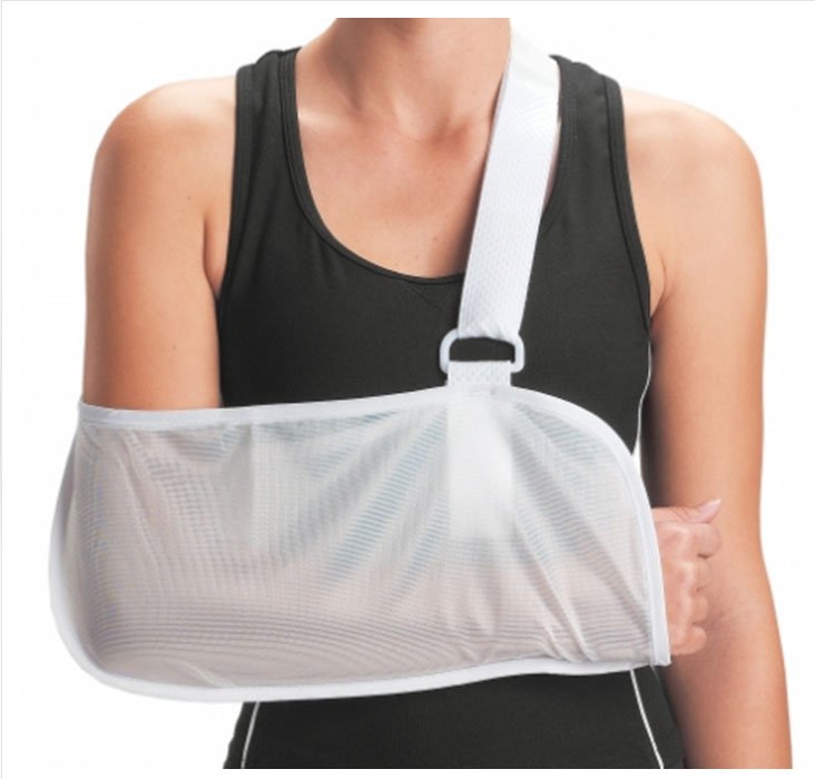 Arm Sling Procare Chieftain D-Ring / Hook and Loop Strap Closure Small