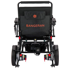 mammoth ex deluxe compact foldable power mobility aid wheelchair with 22 wide and 500 lbs weight capacity