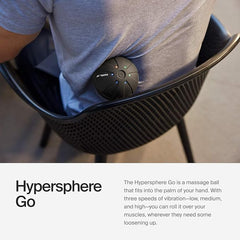 Vibration Therapy Exercise Ball Hyperice Hypershpere Go Entire Body