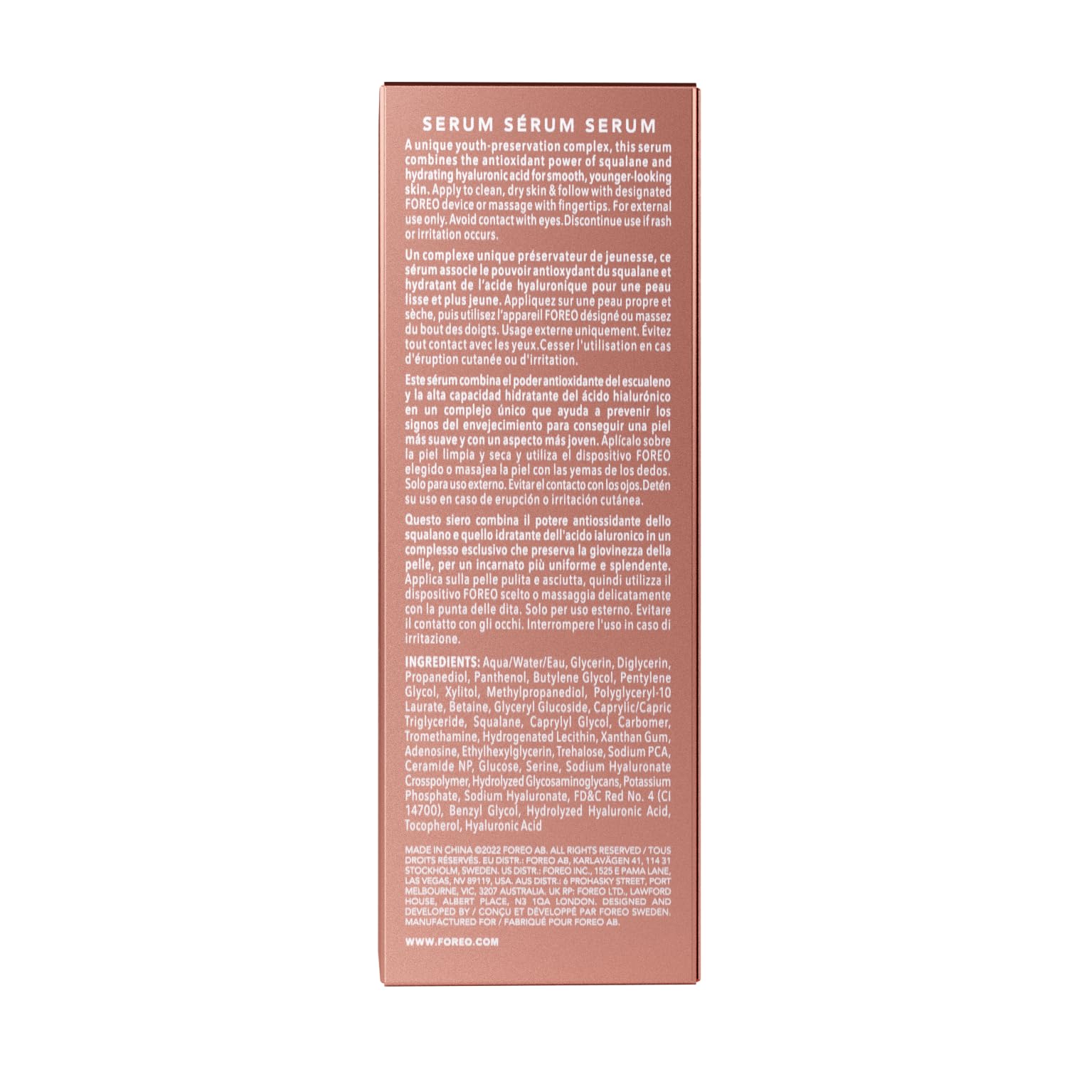 Facial Moisturizer SUPERCHARGED Serum 2.0 1 oz. Pump Bottle Scented Serum