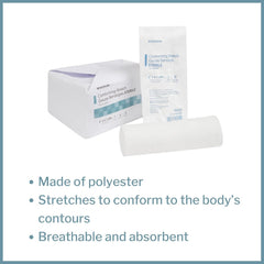 Conforming Bandage McKesson 6 Inch X 4-1/10 Yard Sterile 1 per Pack, Packaging Type- Case