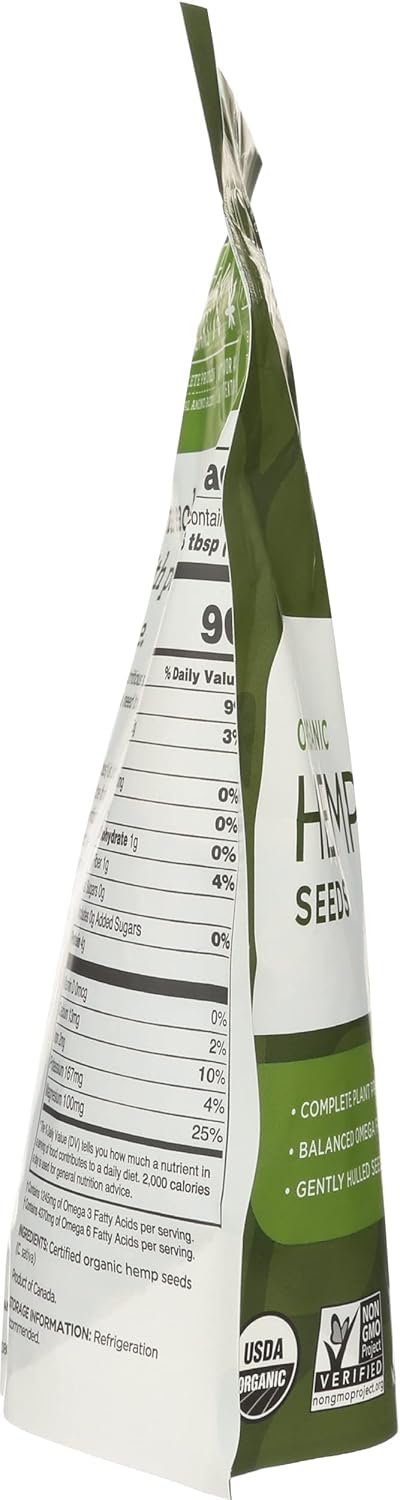 Navitas Naturals Hemp Seeds - Organic - Shelled - 8 Oz - Case Of 12