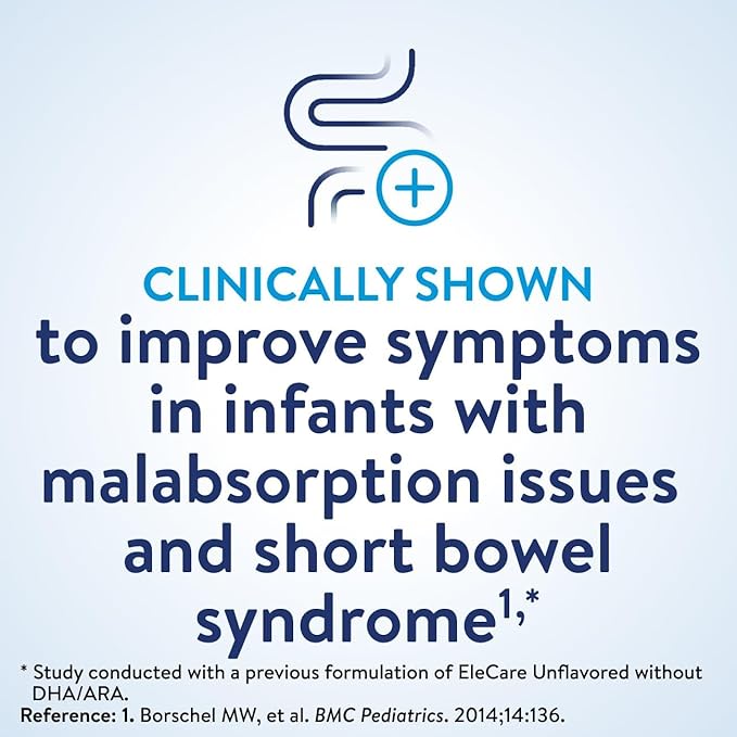 infant formula elecare unflavored 14 1 oz can powder iron food allergies packaging type case