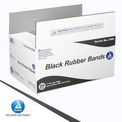 Dynarex Black Rubber Bands