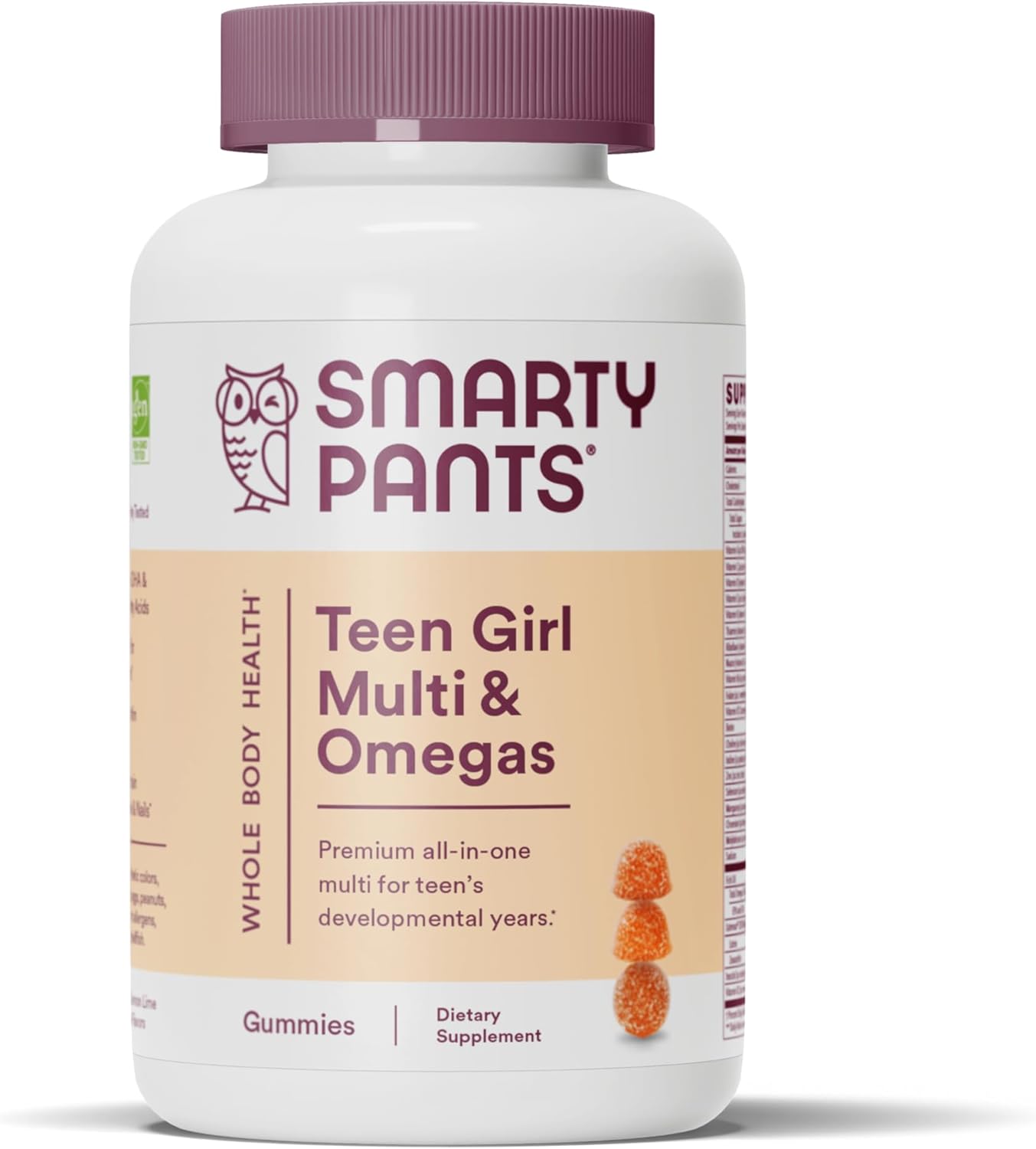 Smartypants Gummy Multivitamin -teen Girl Complete - 120 Count