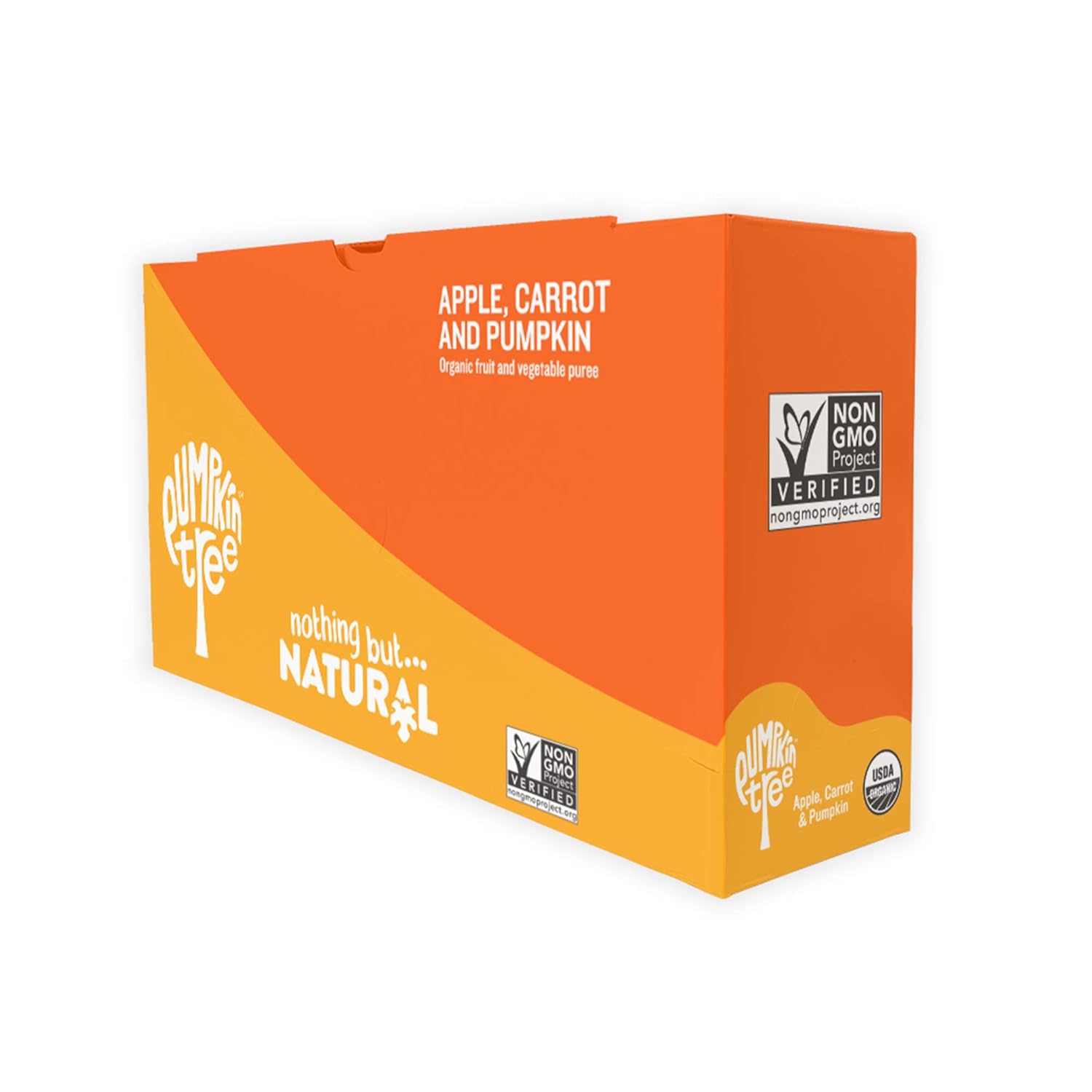 peter rabbit organics baby food organic vegetable and fruit puree pumpkin carrot and apple 4 4 oz case of 10