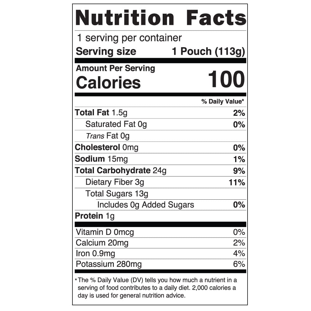 Tube Feeding Formula Real Food Blends Mini Prunes / Pears / Pumpkin Flavor Liquid 4 oz. Pouch,Packaging Type- Each