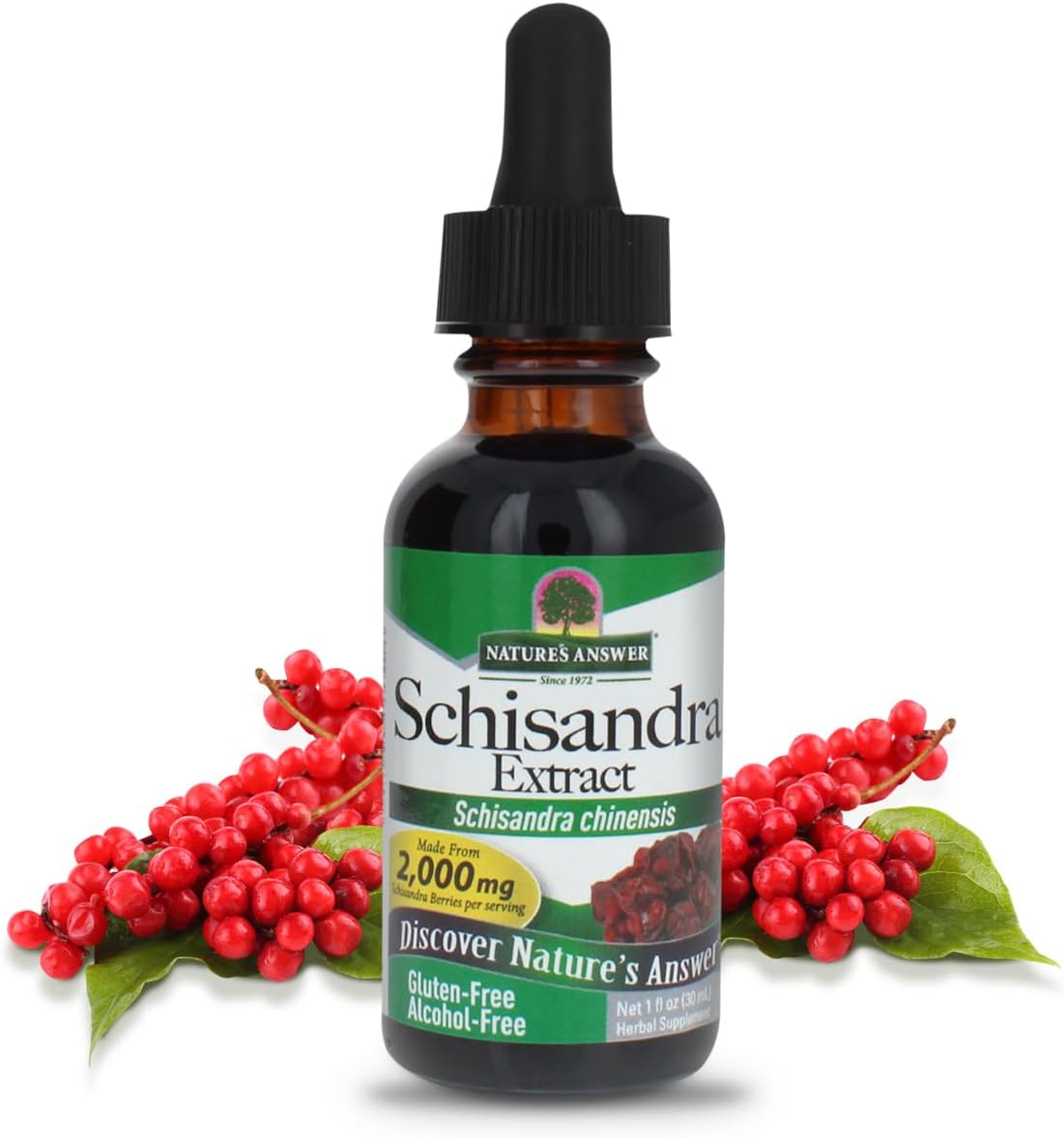 Nature's Answer - Schisandra Berry Alcohol Free - 1 Fl Oz