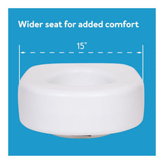 Raised Toilet Seat 5 1/2 High Carex