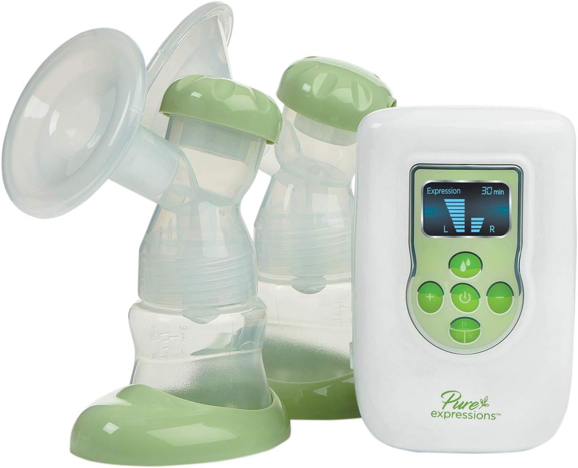pure expressions breast pump double electric