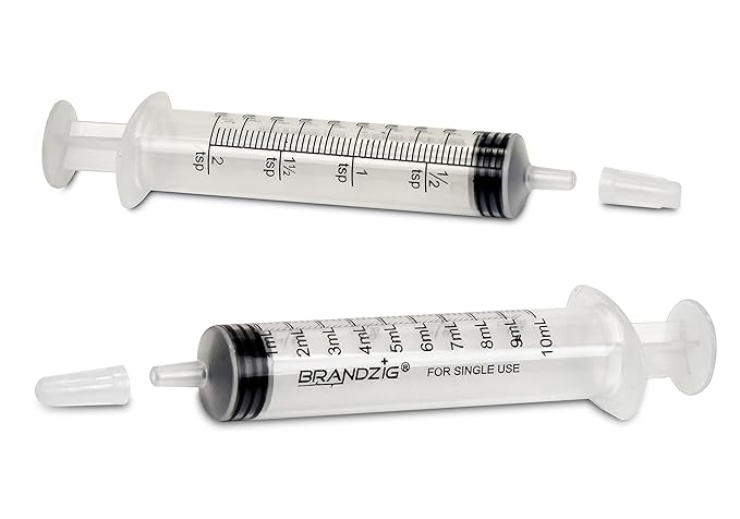 Oral Medication Syringe Monoject 10 mL Oral Tip Without Safety,Packaging Type- Box