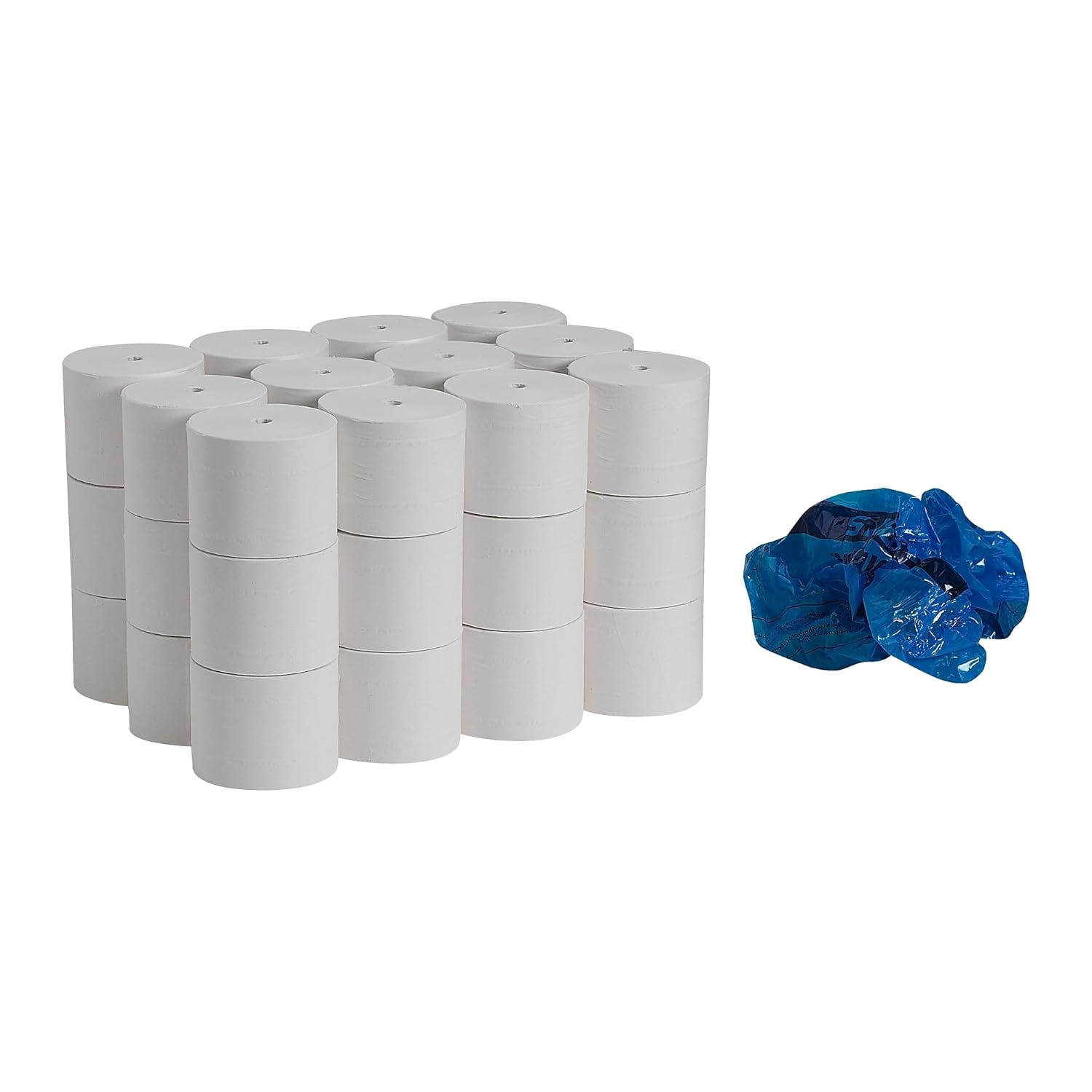 Toilet Tissue Compact White 2-Ply Standard Size Coreless Roll 1000 Sheets 3-4/5 X 4-1/20 Inch, Packaging Type- Case
