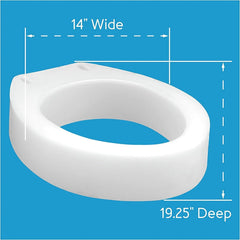 Carex Toilet Seat Elevator - Standard
