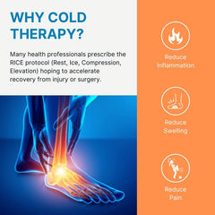 natracure cold therapy socks small medium pair