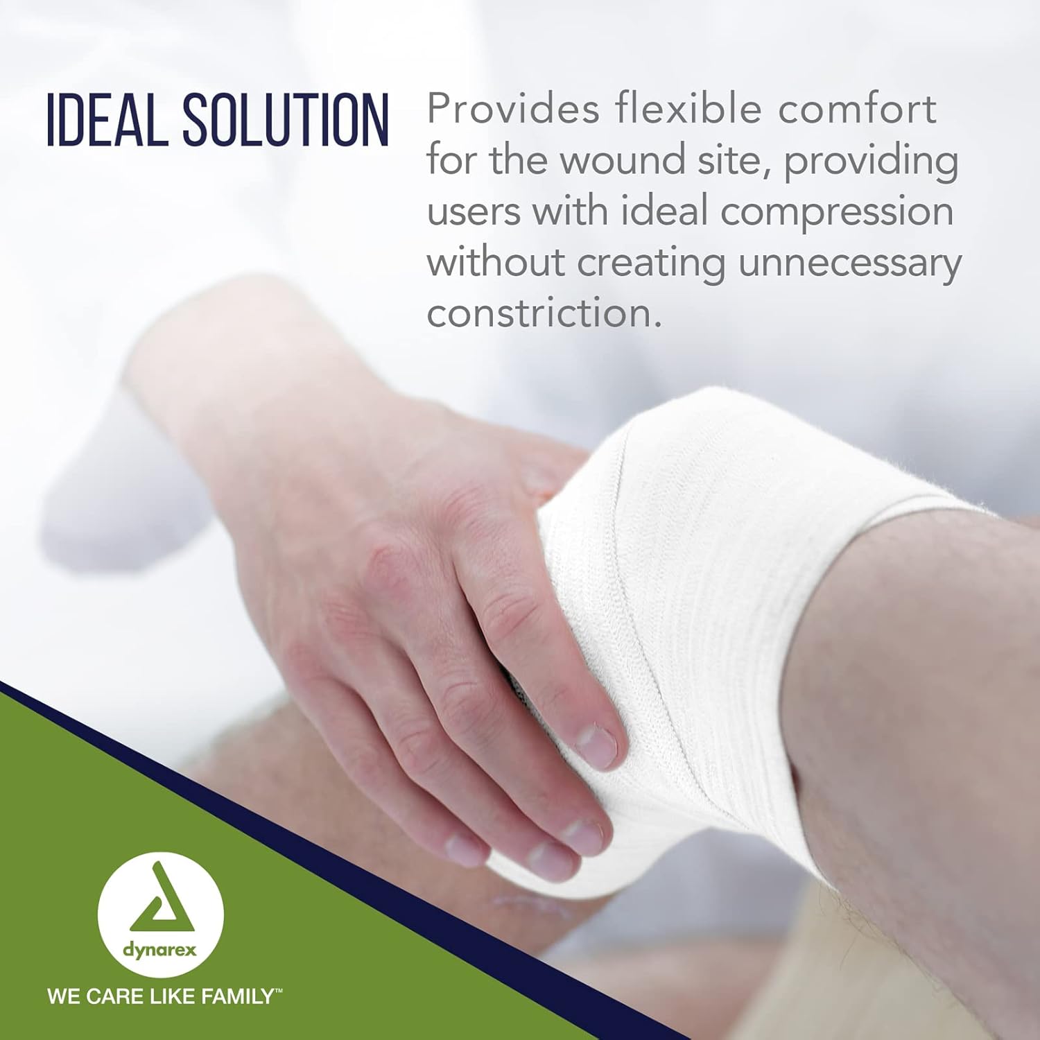 Conforming Bandage Dynarex 3 Inch X 4-1/10 Yard 1-Ply NonSterile 12 per Pack, Packaging Type- Case