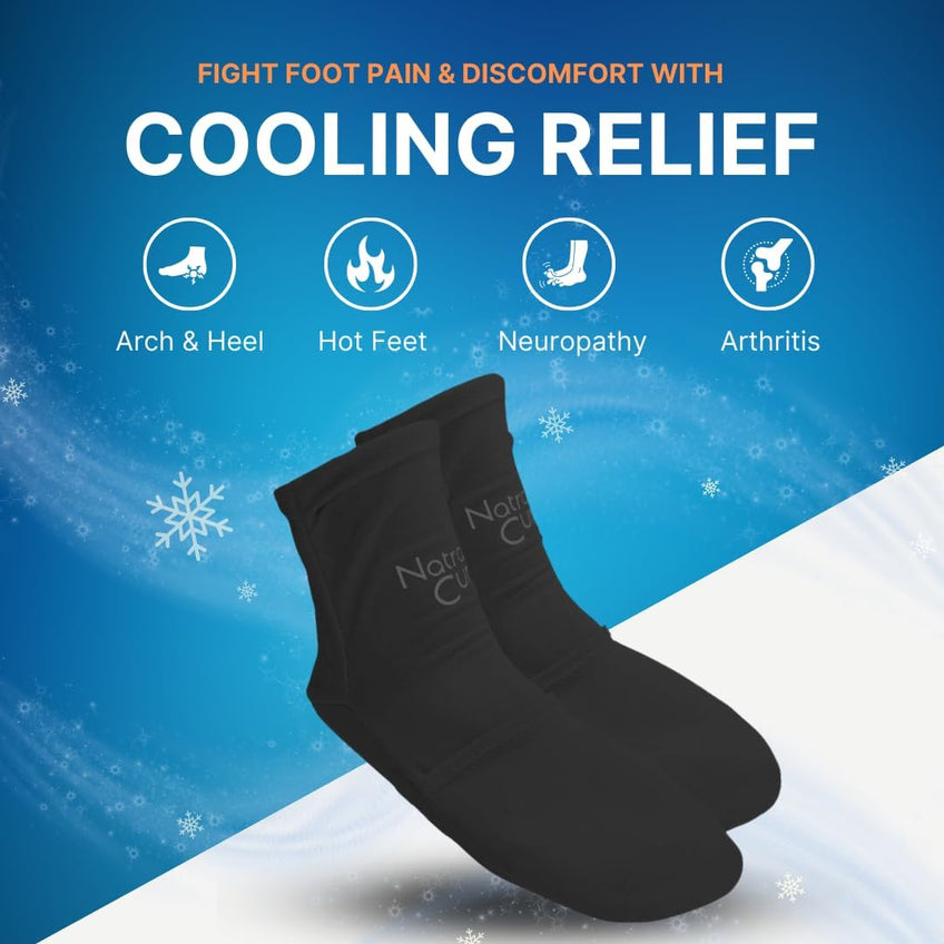 natracure cold therapy socks small medium pair