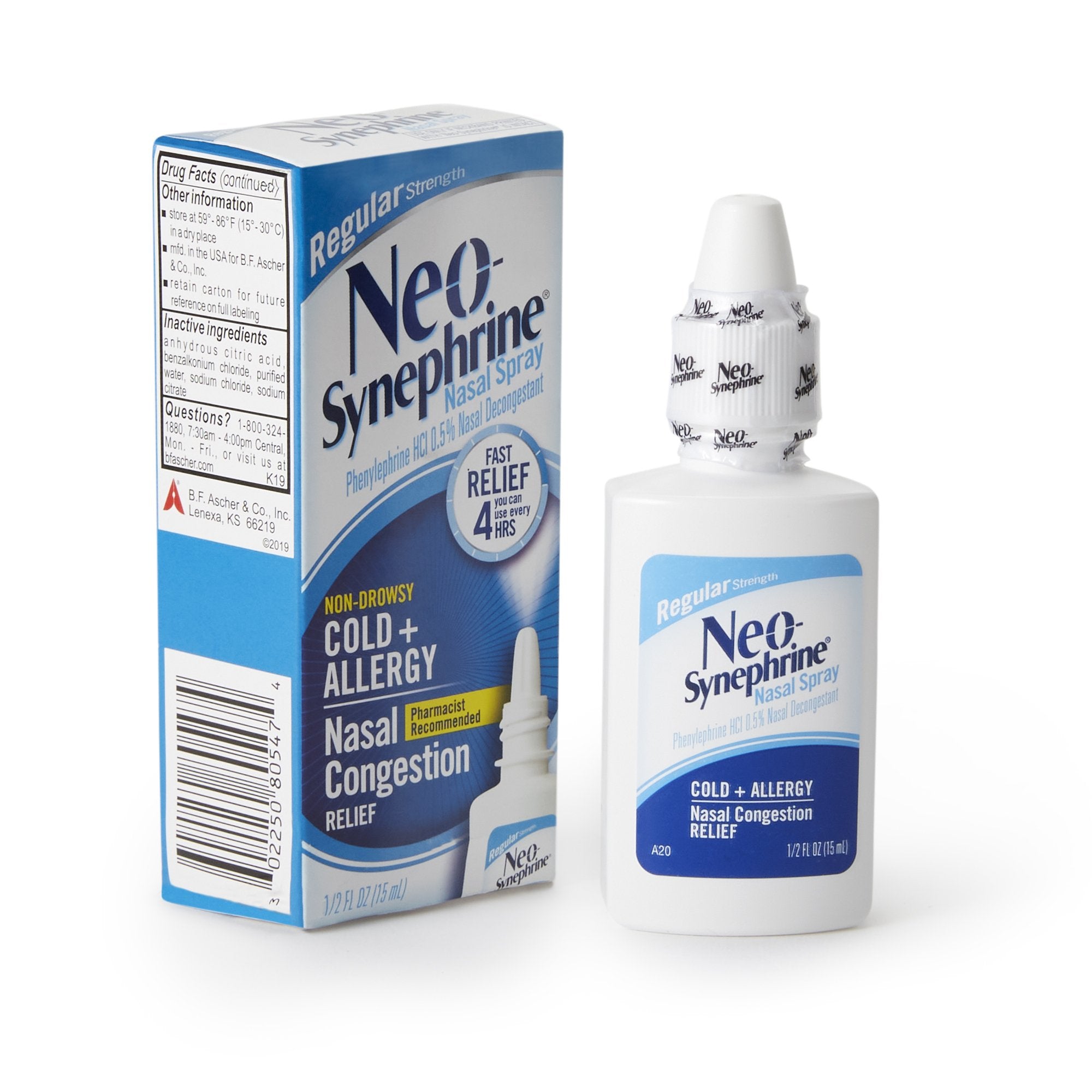Sinus Relief Neo-Synephrine 0.5% Strength Nasal Spray 15 mL