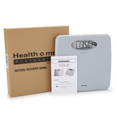 Floor Scale Health O Meter Digital Display 440 lbs. / 200 kg Capacity White Battery Operated,Packaging Type- Each