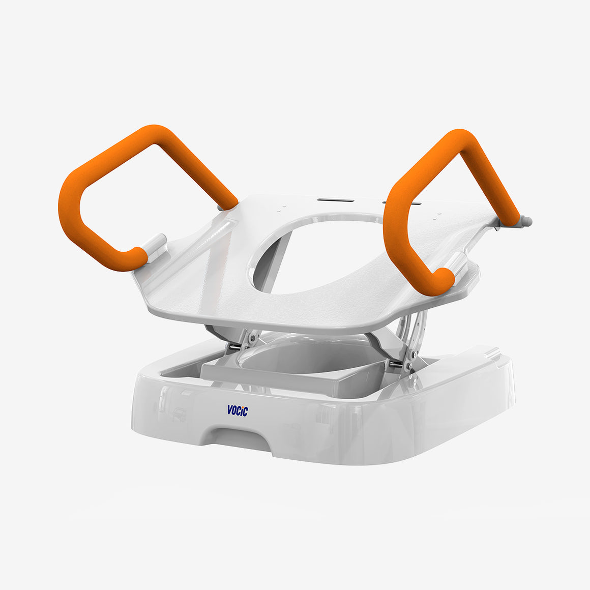 AX12 Comfort Steady Toilet Seat Lift for Seniors & Disabled - Safe, Easy Toilet Aid with 330 lbs Weight Capacity for Enhanced Independence and Comfort.