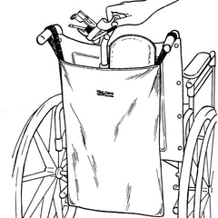 Wheelchair Bag Skil-Care For Wheelchair Footrest